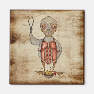 Undercover BBQ Duck Magnet