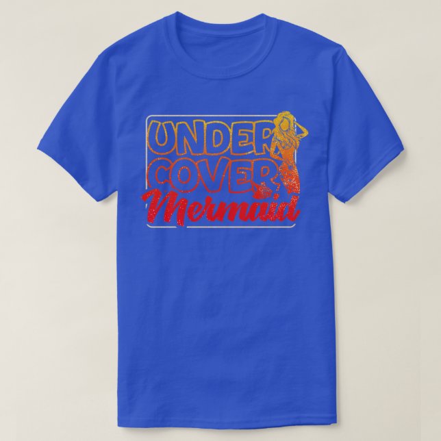 Undercover Mermaid T-Shirt (Design Front)