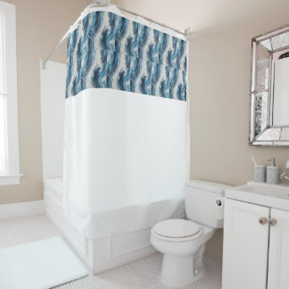 Undercurrent Shower Curtain