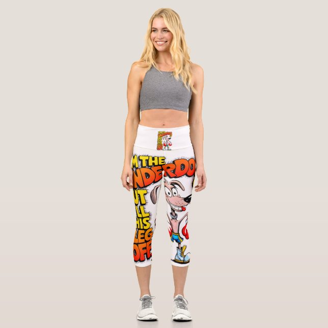 "Underdog Champion" Capri Leggings (Front)