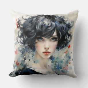 Underestimate Me Woman Cream Cushion