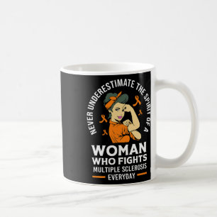 Underestimate The Spirit Of A Woman Ms Warrior  Coffee Mug