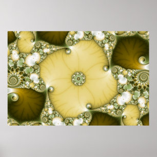 Underflower Fractal Poster