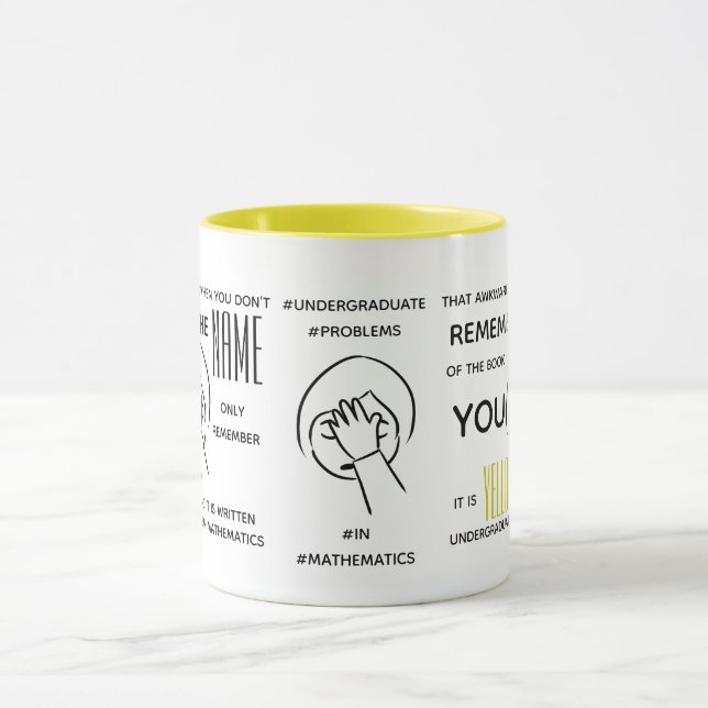 Undergraduate Problems In Mathematics - Mug (Center)