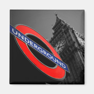 Underground At Westminster Fridge Magnet