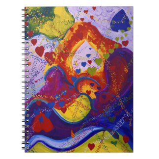 Underground – Crimson & Iris Hearts Notebook