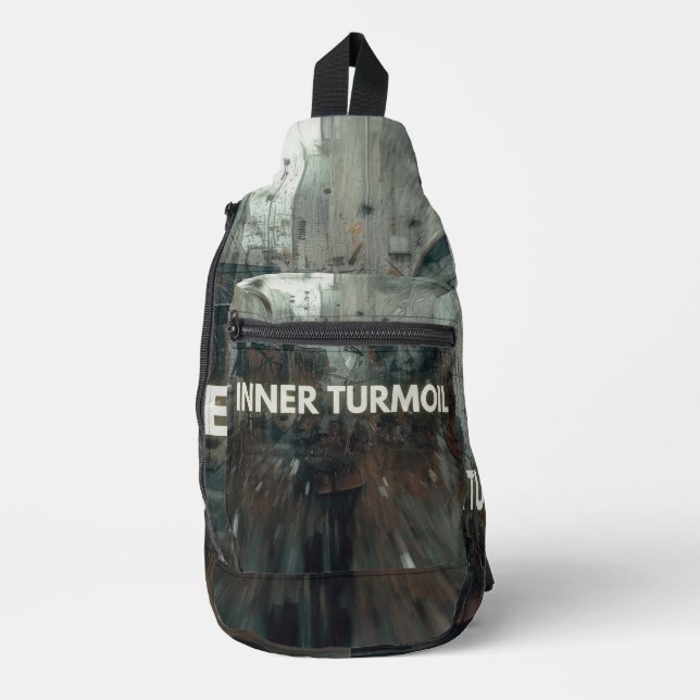 Underground Crossbody Bag Streetwear Chaos (Front)