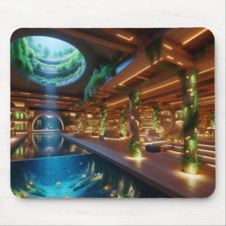 Underground Eco-Hub Mouse Mat