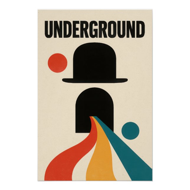 Underground Hat - Poster (Front)