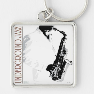 Underground Jazz Keychain
