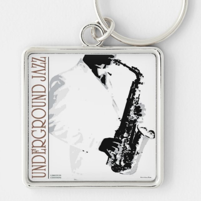 Underground Jazz Keychain (Front)