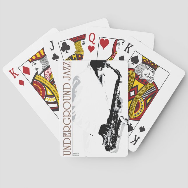 Underground Jazz Playing Cards (Back)