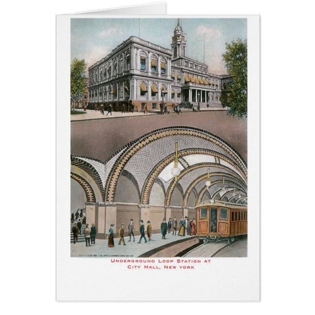 Underground Loop Station at City Hall, New York (Front)