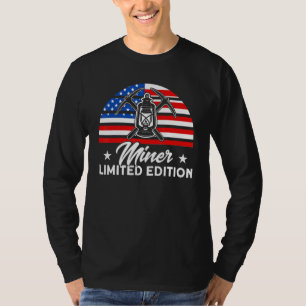 Underground Mining Miner American Coal Miner 1 T-Shirt