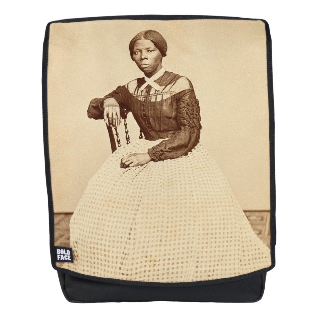 Underground Railroad Abolitionist Harriet Tubman  Backpack (Front)