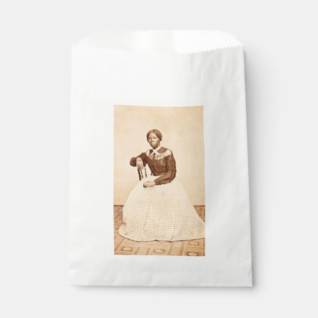 Underground Railroad Abolitionist Harriet Tubman  Favour Bags (Front)