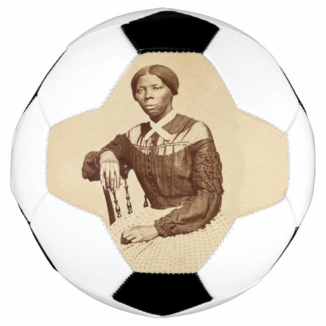 Underground Railroad Abolitionist Harriet Tubman  Football (Front)