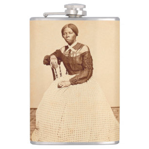 Underground Railroad Abolitionist Harriet Tubman Hip Flask