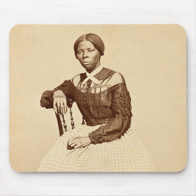 Underground Railroad Abolitionist Harriet Tubman  Mouse Mat (Front)