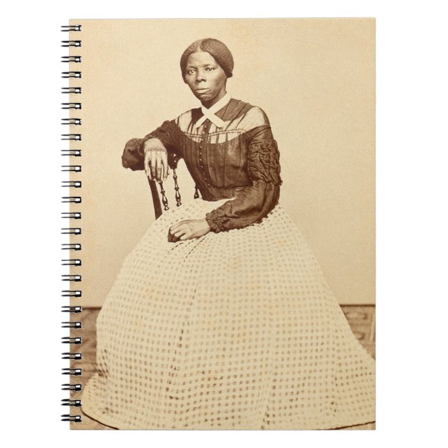 Underground Railroad Abolitionist Harriet Tubman  Notebook (Front)