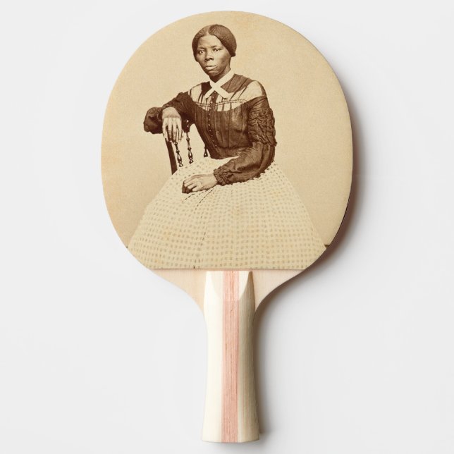 Underground Railroad Abolitionist Harriet Tubman  Ping Pong Paddle (Front)