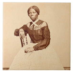 Underground Railroad Abolitionist Harriet Tubman  Tile