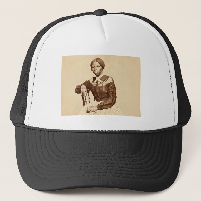 Underground Railroad Abolitionist Harriet Tubman  Trucker Hat (Front)