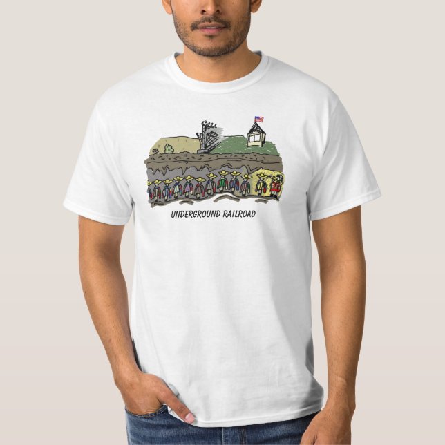 Underground Railroad T-Shirt (Front)