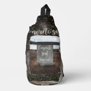 Underground Streetwear Crossbody Bag Concrete