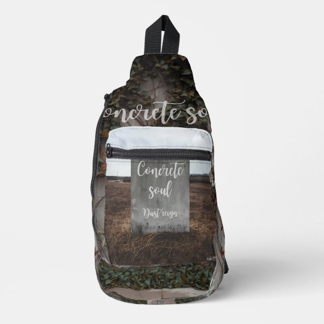 Underground Streetwear Crossbody Bag Concrete (Front)