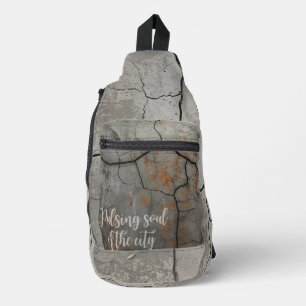 Underground Streetwear Crossbody Bag Concrete