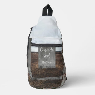 Underground Streetwear Crossbody Bag Concrete