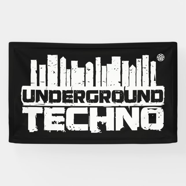 Underground Techno - Banner (Horizontal)