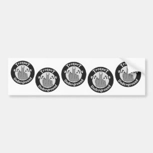 underground troquet bumper sticker