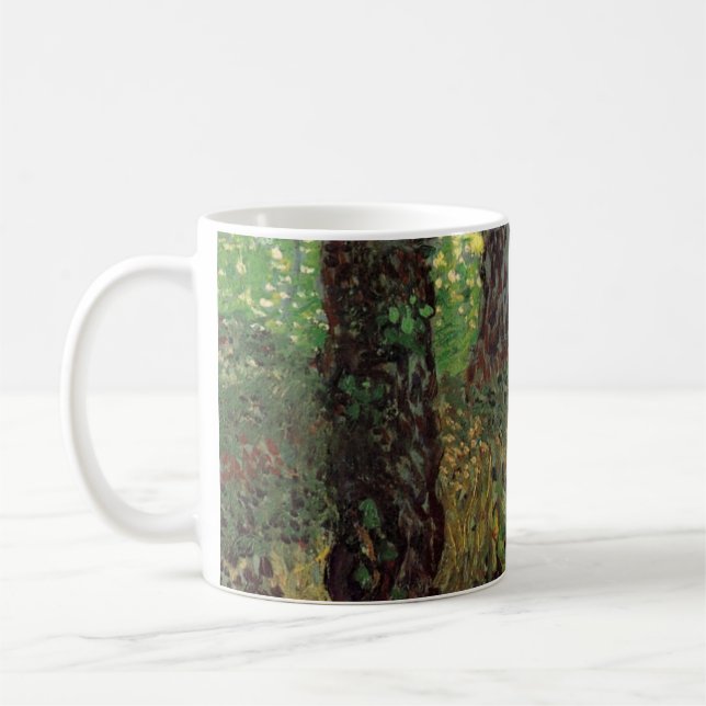 Undergrowth by Vincent van Gogh Coffee Mug (Left)