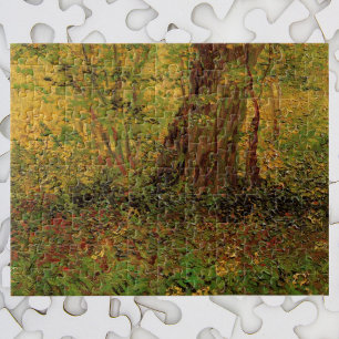 Undergrowth by Vincent van Gogh Jigsaw Puzzle