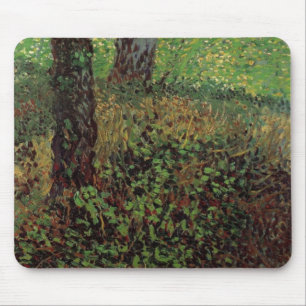 Undergrowth by Vincent van Gogh Mouse Mat