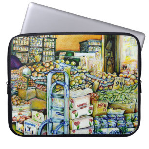 Undermining Artistic Gentrification Laptop Sleeve