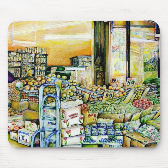 Undermining Artistic Gentrification Mouse Mat (Front)