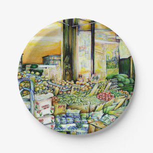 Undermining Artistic Gentrification Paper Plate