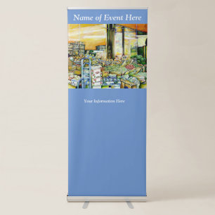 Undermining Artistic Gentrification Retractable Banner