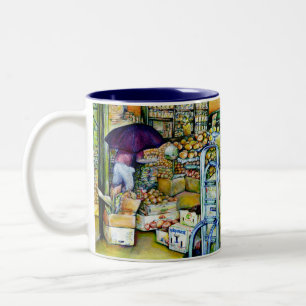 Undermining Artistic Gentrification Two-Tone Coffee Mug
