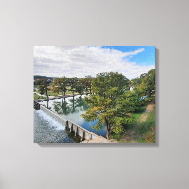 Underneath a Texas Sky Canvas Print (Front)