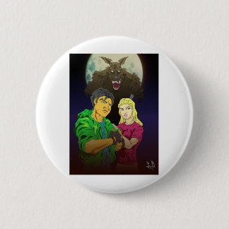 Underneth the Full Moon 6 Cm Round Badge