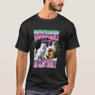 Underpaws Gang The Clawthority Bootleg Cat Gang Fu T-Shirt