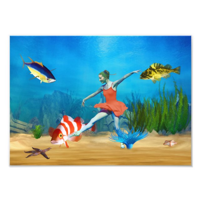 Undersea Ballet Photo Print (Front)
