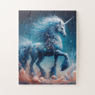 Undersea Kelpie Mer Unicorn Jigsaw Puzzle