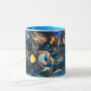 Undersea Vibrant Tropical Fish Coral Mug