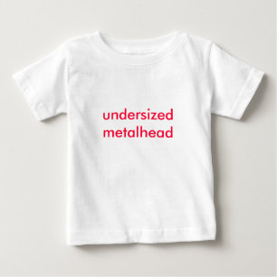 undersized metalhead baby T-Shirt