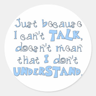 Understand Classic Round Sticker